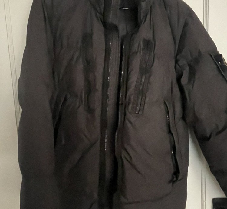 Stone Island Crinkle Reps Down Jacket