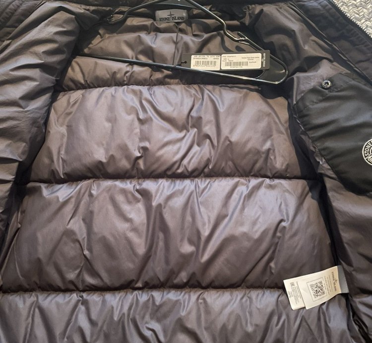 Stone Island Crinkle Reps Down Jacket