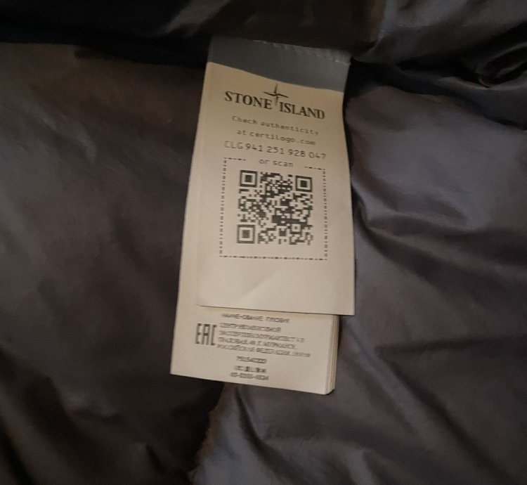 Stone Island Crinkle Reps Down Jacket