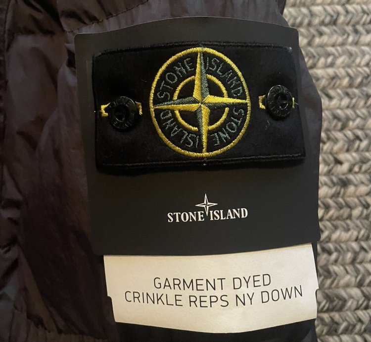 Stone Island Crinkle Reps Down Jacket