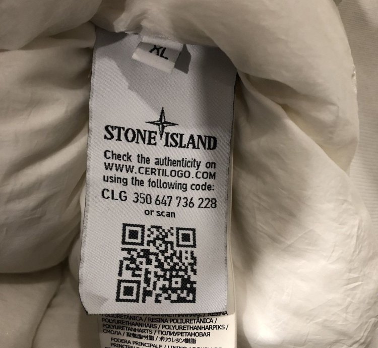 Stone Island Crinkle Reps Ny Down Puffer Jacket