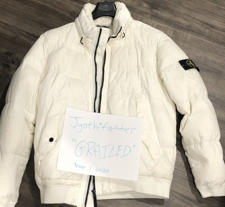 Stone Island Crinkle Reps Ny Down Puffer Jacket