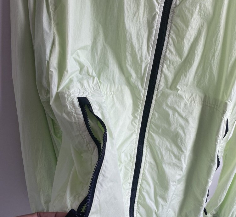 Stone Island Crinkle Reps Ny Dyed Jacket Sz Xxl