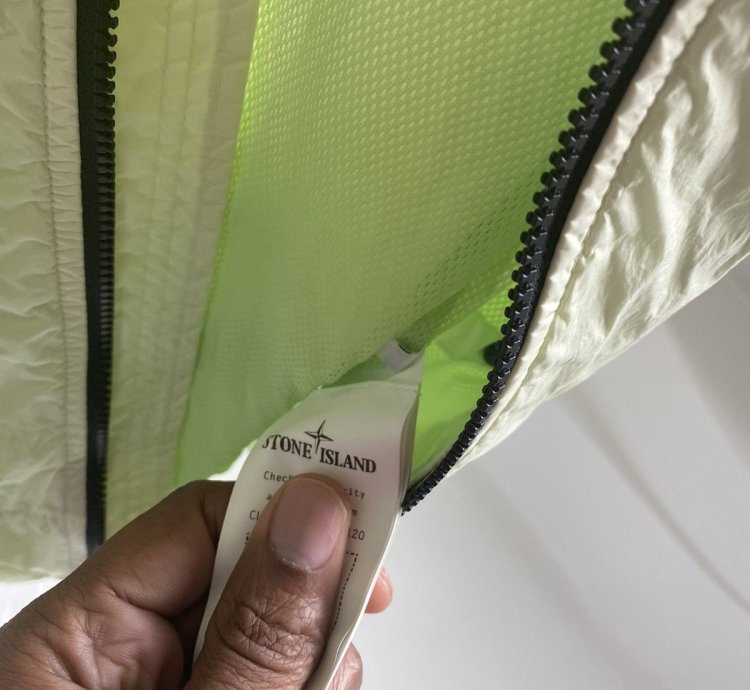 Stone Island Crinkle Reps Ny Dyed Jacket Sz Xxl