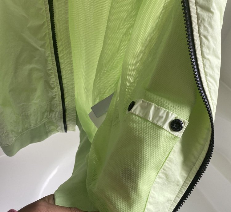 Stone Island Crinkle Reps Ny Dyed Jacket Sz Xxl