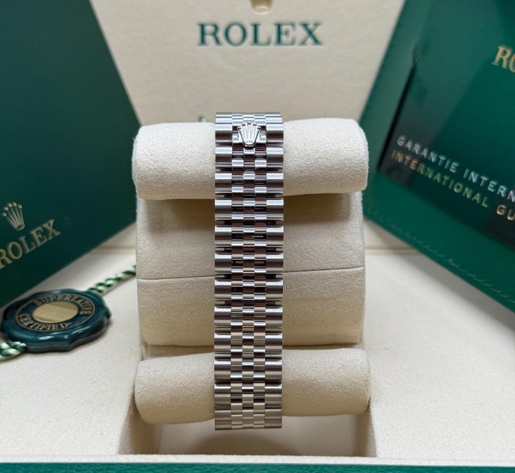 Rolex Datejust 31 New 2025 Pink Diamond Pave 6 Dial Diamond Bezel Stainless Steel Jubilee