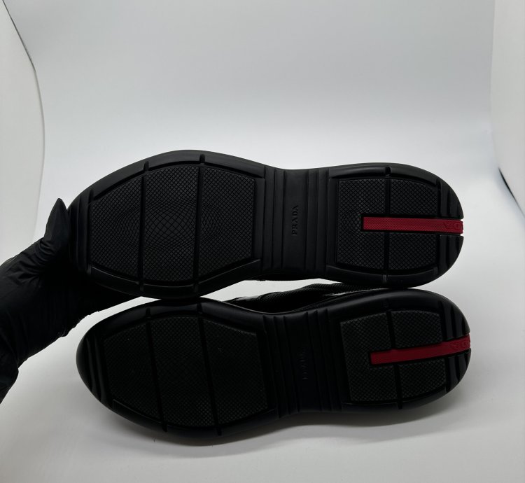 Patent Leather America Cup Sneakers