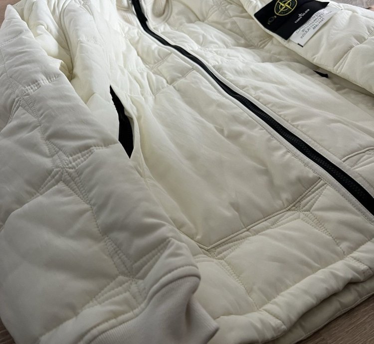 Stone Island Cupro Cotton Stella Primaloft Jacket Nwt