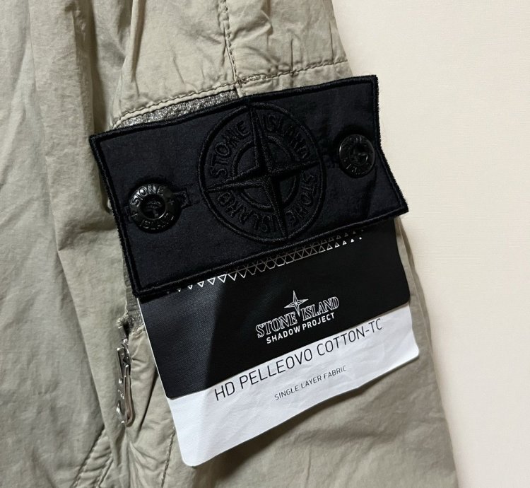 Stone Island Cupro Cotton Twill-tc Bomber Jacket
