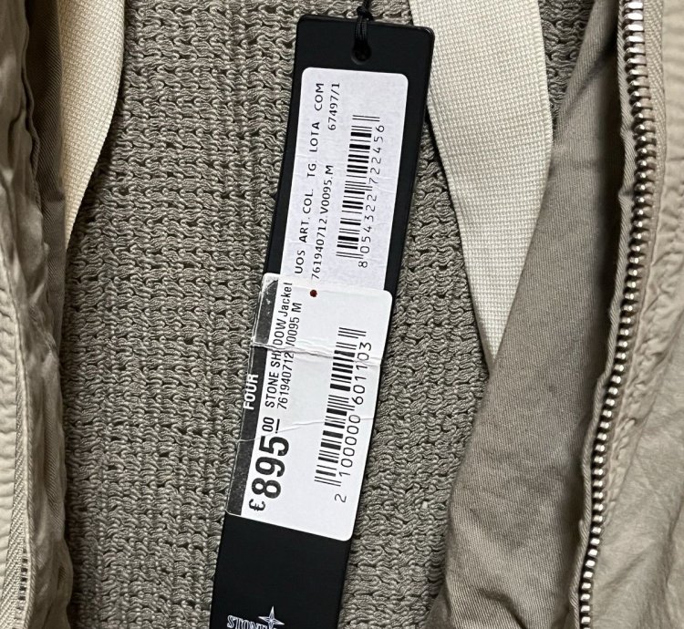 Stone Island Cupro Cotton Twill-tc Bomber Jacket