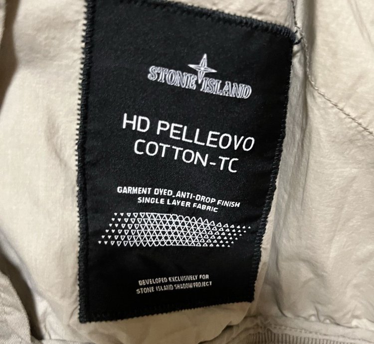 Stone Island Cupro Cotton Twill-tc Bomber Jacket