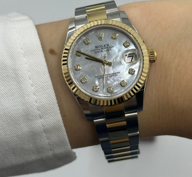 Rolex Datejust 31 Ng White Oys