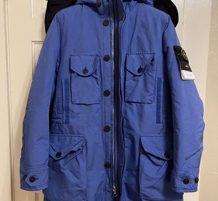 Stone Island David Tc Down Perrywinkle
