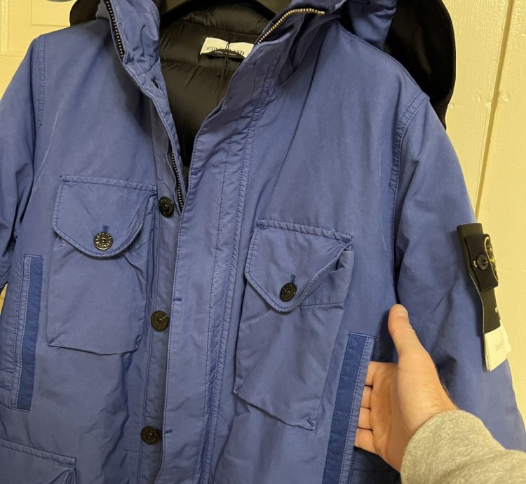 Stone Island David Tc Down Perrywinkle