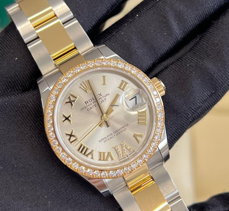 Rolex Datejust 31 Silver Roman Oys