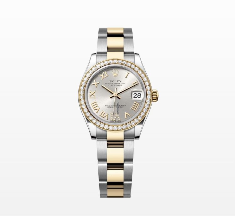 Rolex Datejust 31 Silver Roman Oys