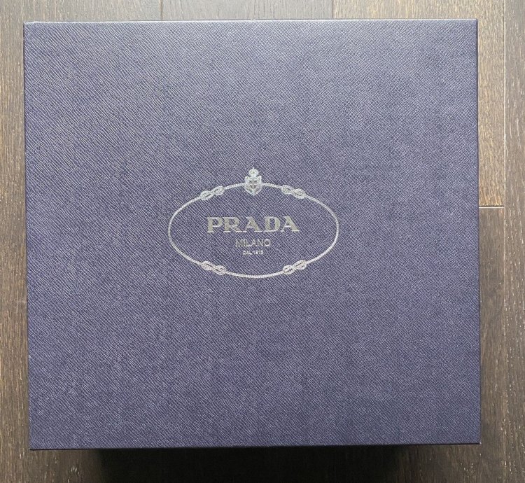 Prada 1650 Black And Silver Nuanced Leather Boot