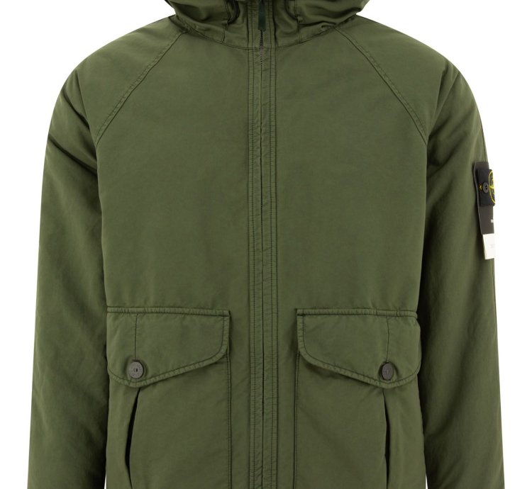 Stone Island David-tc Down Parka For Men Label Size