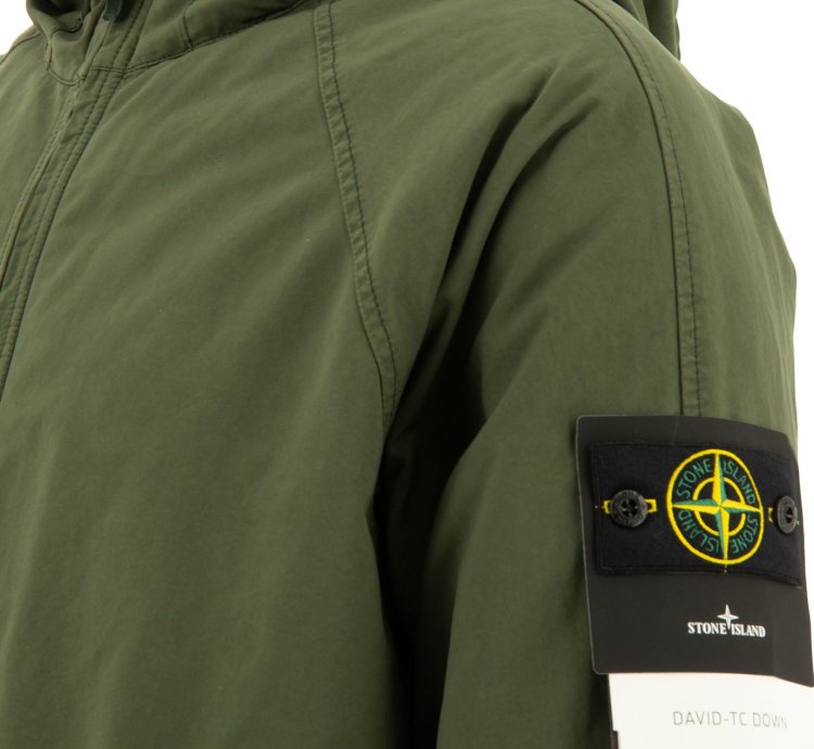 Stone Island David-tc Down Parka For Men Label Size