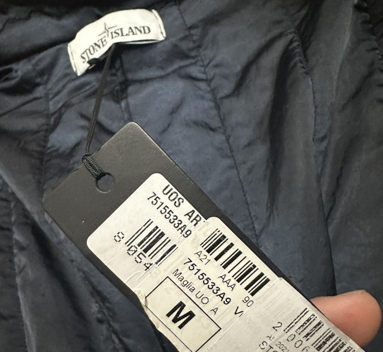 Stone Island Double Layered Knitted Cardigan