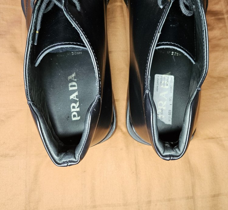 Prada 1999 Square Toe Ankle Boots Brand New Og Box