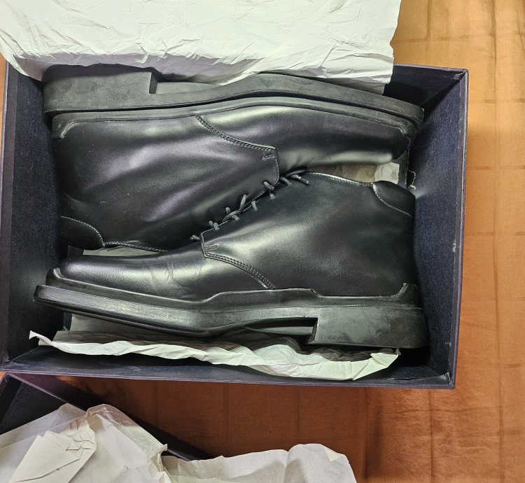 Prada 1999 Square Toe Ankle Boots Brand New Og Box