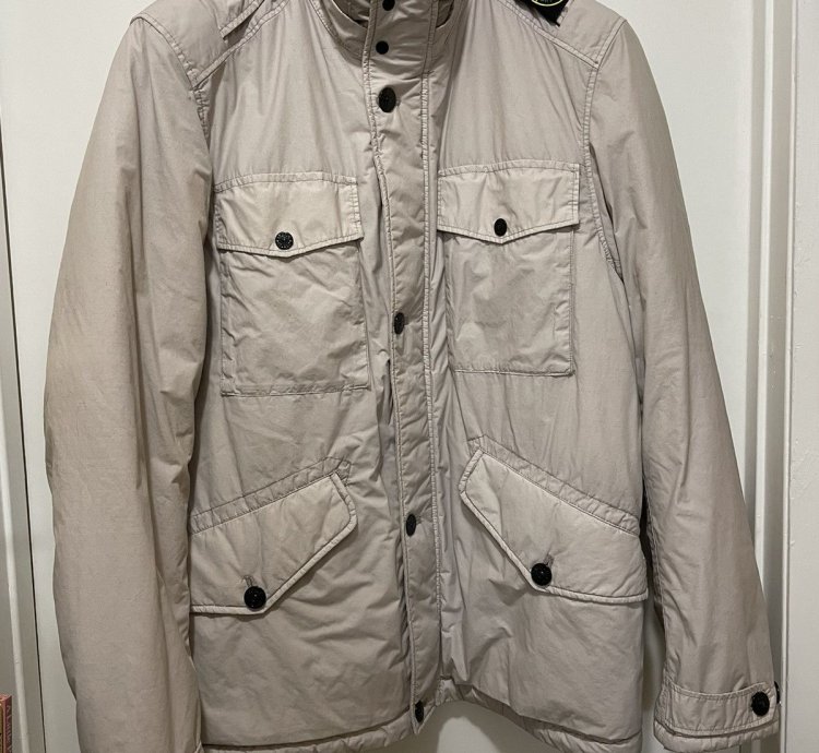 Stone Island Dove Grey Naslan Primaloft Field Jacket