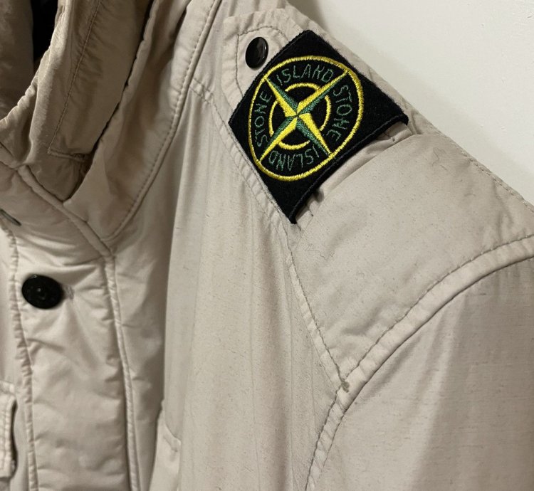 Stone Island Dove Grey Naslan Primaloft Field Jacket
