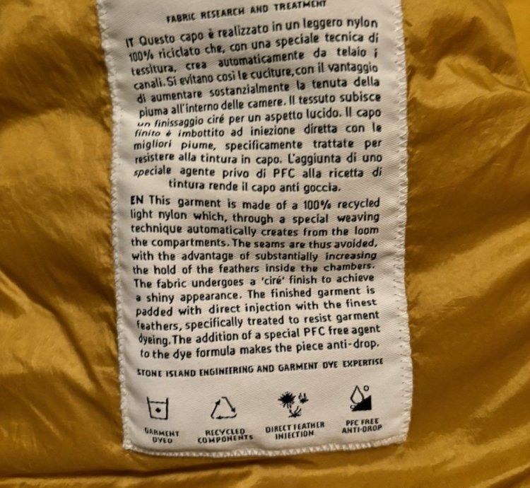 Stone Island Down Jacket