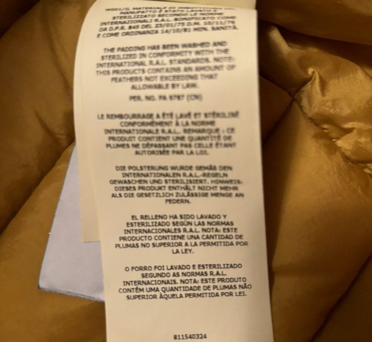 Stone Island Down Jacket