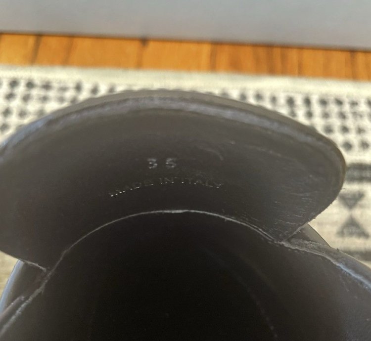 Prada 45mm Leather Logo Clogs