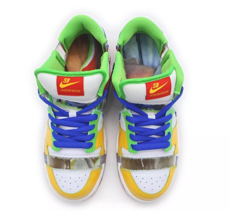 Nike Dunk Low Sb Ebay Sandy Bodecker White Red Yellow