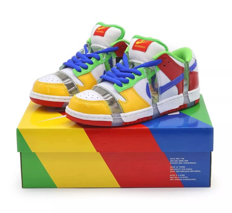 Nike Dunk Low Sb Ebay Sandy Bodecker White Red Yellow