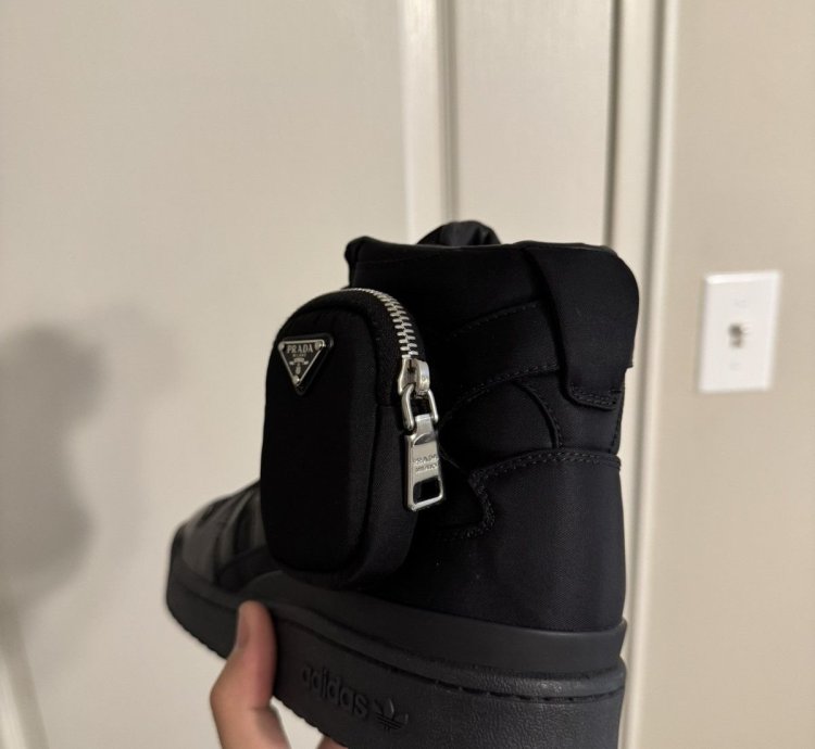 Prada Adidas Black Forum Highs