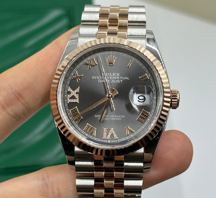 Rolex Datejust 36 126231 Viix Grey Roman Jub