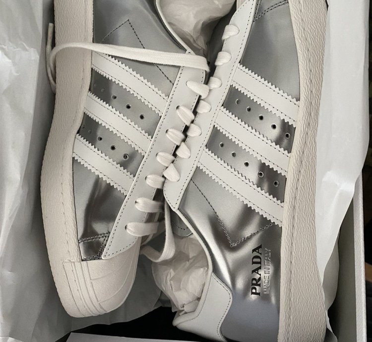 Prada Adidas Limited Edition Superstar Sneakers