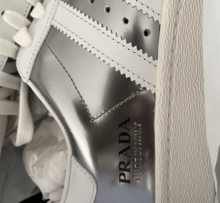 Prada Adidas Limited Edition Superstar Sneakers