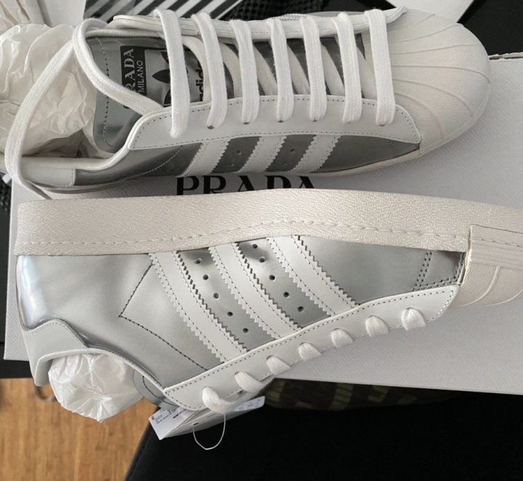 Prada Adidas Limited Edition Superstar Sneakers
