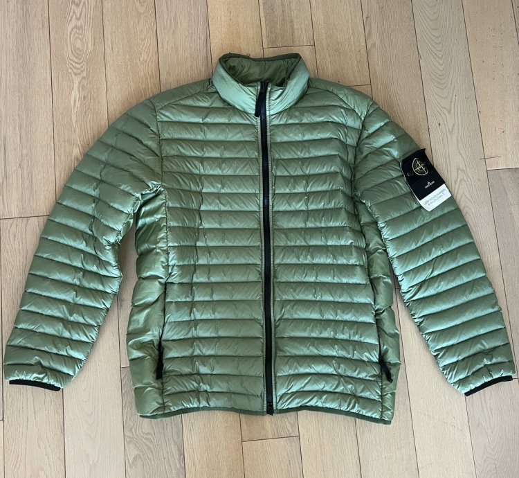 Stone Island Down Puffer Jacket - Sage new
