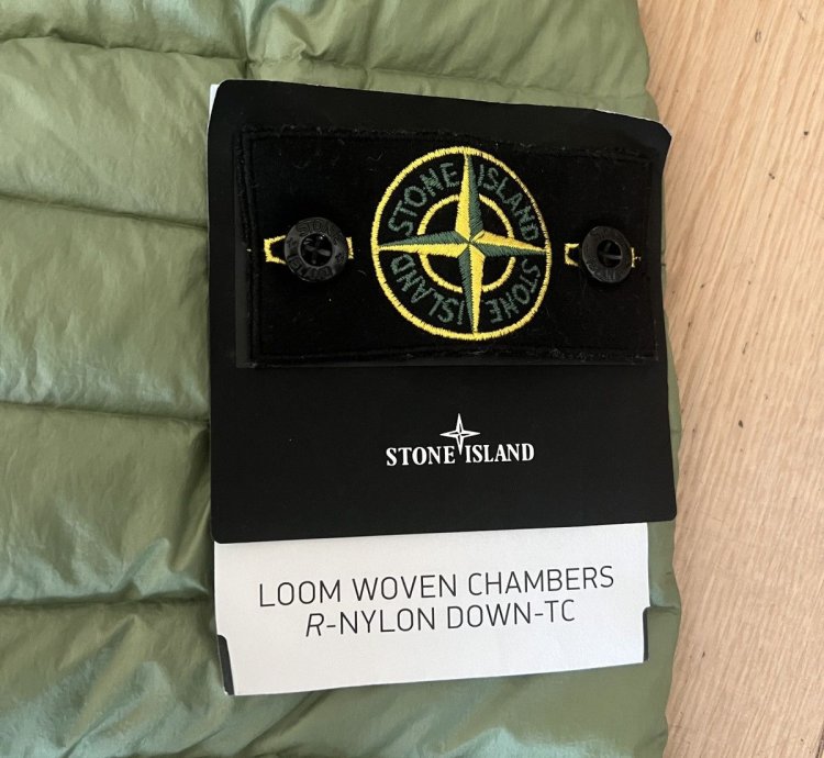 Stone Island Down Puffer Jacket - Sage new