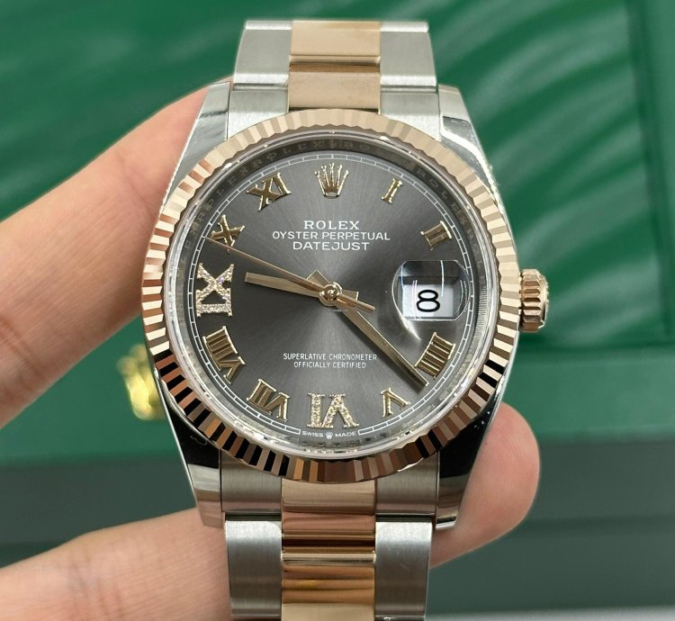Rolex Datejust 36 126231 Viix Grey Roman Oys