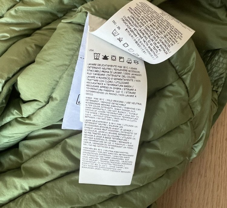 Stone Island Down Puffer Jacket - Sage new