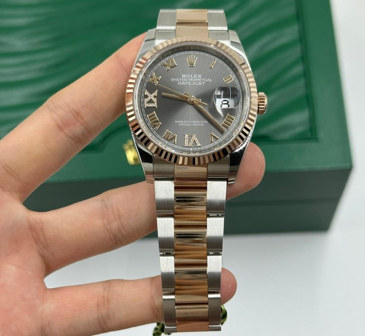 Rolex Datejust 36 126231 Viix Grey Roman Oys