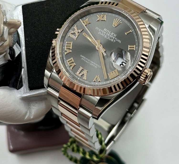 Rolex Datejust 36 126231 Viix Grey Roman Oys