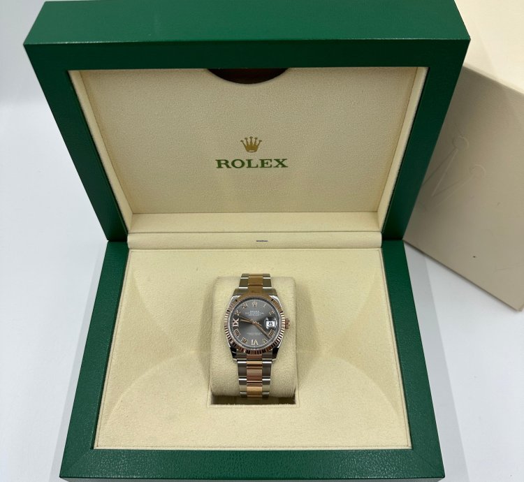 Rolex Datejust 36 126231 Viix Grey Roman Oys