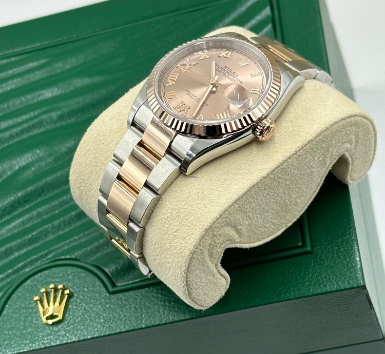Rolex Datejust 36 126231 Viix Pink Roman Oys