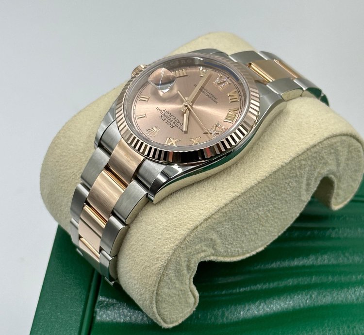 Rolex Datejust 36 126231 Viix Pink Roman Oys