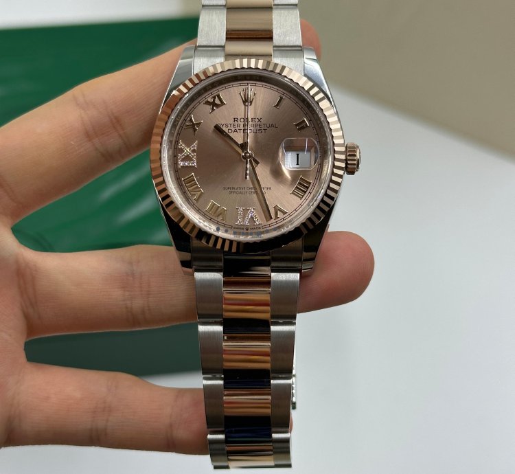 Rolex Datejust 36 126231 Viix Pink Roman Oys
