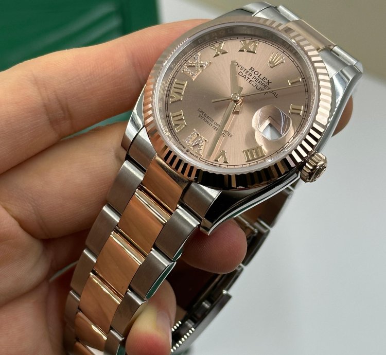 Rolex Datejust 36 126231 Viix Pink Roman Oys