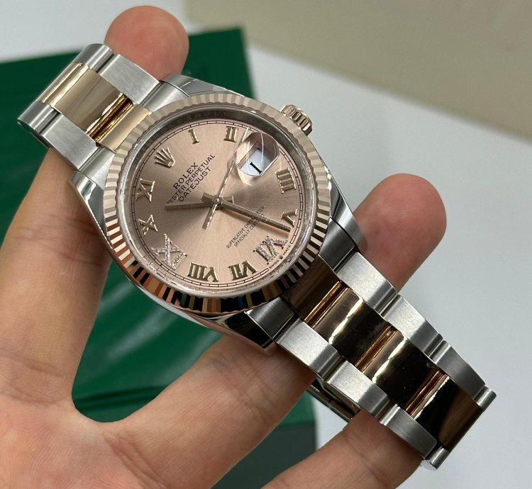 Rolex Datejust 36 126231 Viix Pink Roman Oys